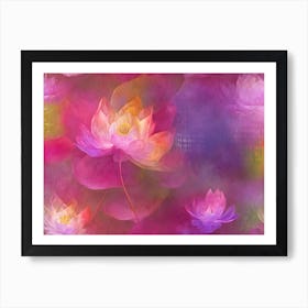 Lotus Flower 2 Art Print