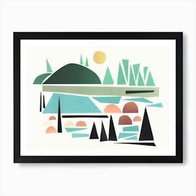 Peace Landscape Art Print