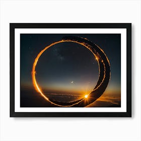 Ring Of Fire 3 Art Print