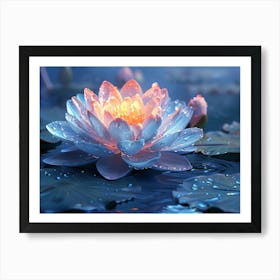 Lotus Flower 33 Art Print