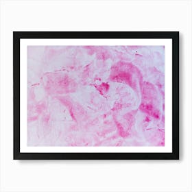 Pink Watercolor Painting 2 Affiche