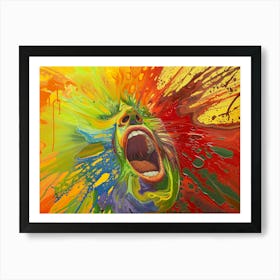 Scream 1 Art Print