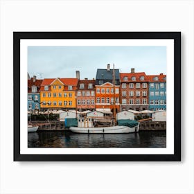 Colorful Houses Of Nyhavn Copenhagen 1 Art Print