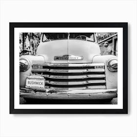 Old Chevrolet in Bushwick Art Print