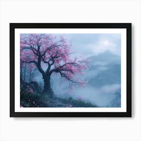 Cherry Blossom Tree 3 Art Print