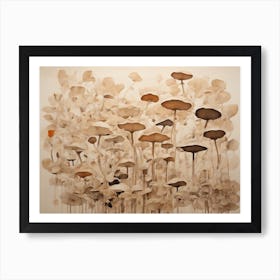 Mushrooms 1 Art Print