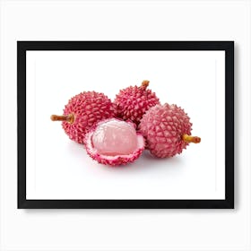 Lychee Fruit 11 Art Print