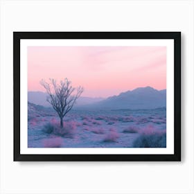 Desert Landscape 17 Art Print