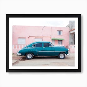Vintage Car In Havana Cuba, Carol M Highsmith Art Print