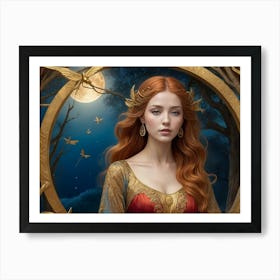 Elf Princess 03 Art Print