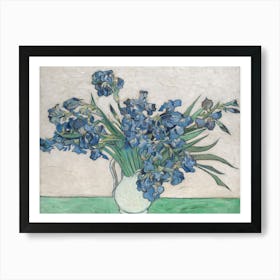 Irises, By Vincent Van Gogh, 1890, Dutch Post Impressionist, Oil On Canvas Art Print