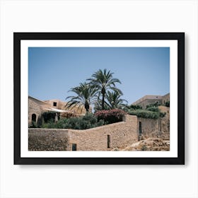 View of Old Town Eivissa // Ibiza Travel Photography Art Print