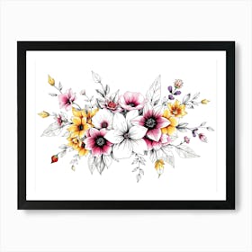 Flowers Art Print