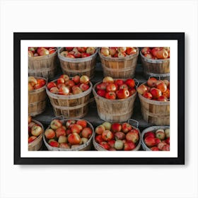 Apple Bushels Art Print