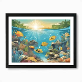 Under The Sea 15 Art Print