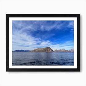 Fjords And Mountains (Greenland Series) Art Print