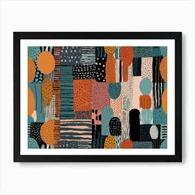 Abstract Pattern 7 Art Print