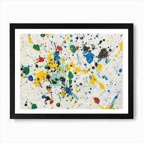 Splatter Painting 5 Art Print