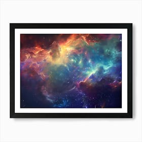 Nebula Art Print