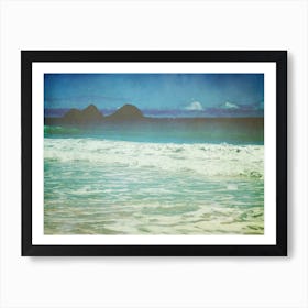 Beach Scene 1 Art Print