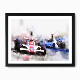 Rolf Stommelen, Formula 1 Art Print