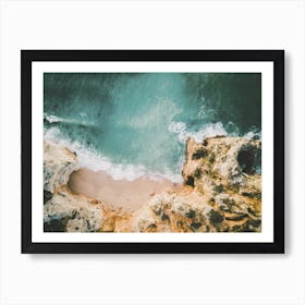 Portugal Coast From Above Art Print