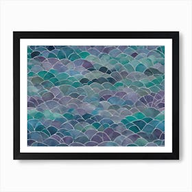 Mermaid Scales Art Print