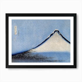 Mount Fuji, Vintage Japanese Art Art Print