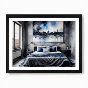 Roma Bedroom Art Print