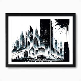 Cityscape 31 Art Print