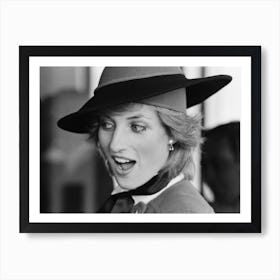HRH Princess Diana, The Princess of Wales Art Print