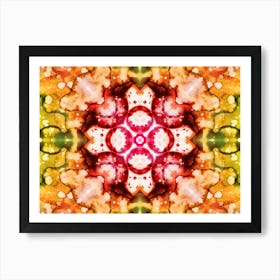 Abstract Flower 3 Art Print