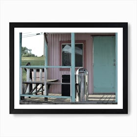 Small Town Stop Art Print