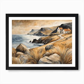 European Coastal Painting (195) Art Print