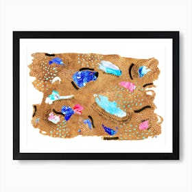 Gold Hide 1 Art Print