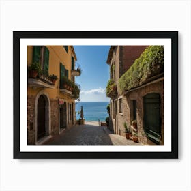 Street In Italy Art Print