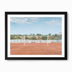 Football Courts 1 Turmi (Ethiopia) Art Print