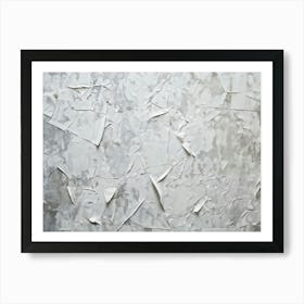 Abstract Vintage Wallpaper Texture Featuring A Closeup Of Crumpled Retro Paper Sheets Interwoven Wi (5) Art Print