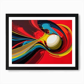 Abstract Painting 625 Art Print