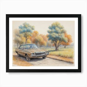 Old Car Art Print