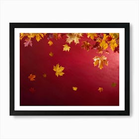 Autumn Leaves 41 Art Print