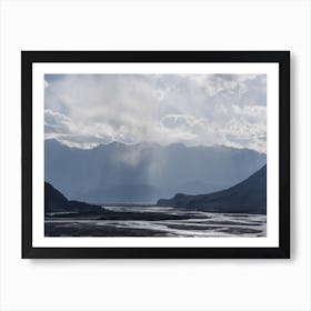 Morning Light In The Mountains Art Print