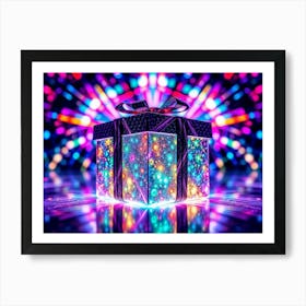 Gift Box Art Print