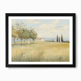 Tuscany Landscape Art Print