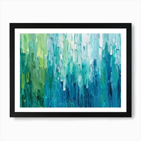 Abstract Painting 1023 Art Print