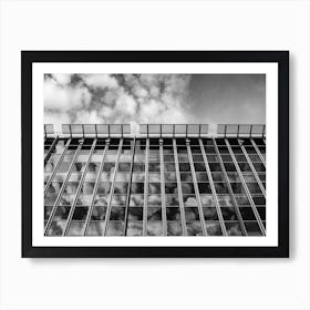 to be sublimed bw Art Print