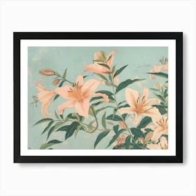 Lily Painting 7 Art Print