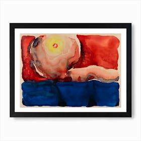 Georgia O'Keeffe - Evening Star, VII Art Print