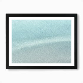 Clear Blue Italian Water Art Print