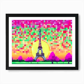 Paris Eiffel Tower Art Print